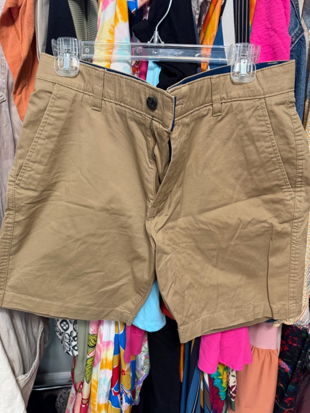 Classic Khaki Cotton Shorts men’s size 34